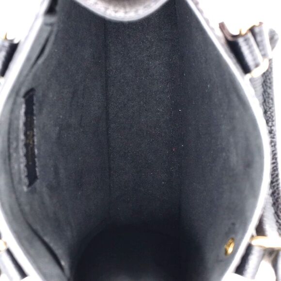 Louis Vuitton Petit Sac Plat Bag Bicolor Monogram Empreinte Giant Black - Picture 5 of 7